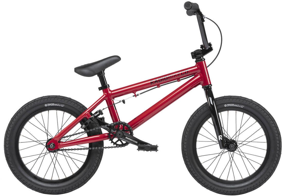 Radio Dice 16 "2021 BMX Freestyle velosipēds, Candy Red цена и информация | Velosipēdi | 220.lv