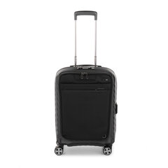 Koferis rokas bagāžas DOUBLE PREMIUM, melns цена и информация | Чемоданы, дорожные сумки | 220.lv