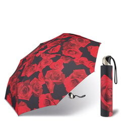 Зонт Easymatic Red Rose цена и информация | Женские зонты | 220.lv