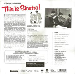 Frank Sinatra - This Is Sinatra!, LP, 180g, vinila plate, 12" vinyl record cena un informācija | Vinila plates, CD, DVD | 220.lv