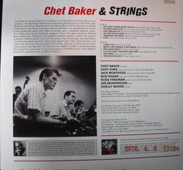 Chet Baker - Chet Baker & Strings, LP, vinila plate, 12" vinyl record cena un informācija | Vinila plates, CD, DVD | 220.lv