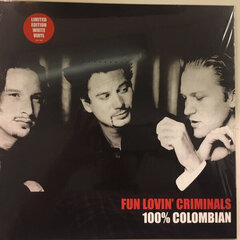 Fun Lovin' Criminals - 100% Colombian, White vinyl, LP, vinila plate, 12" vinyl record cena un informācija | Vinila plates, CD, DVD | 220.lv