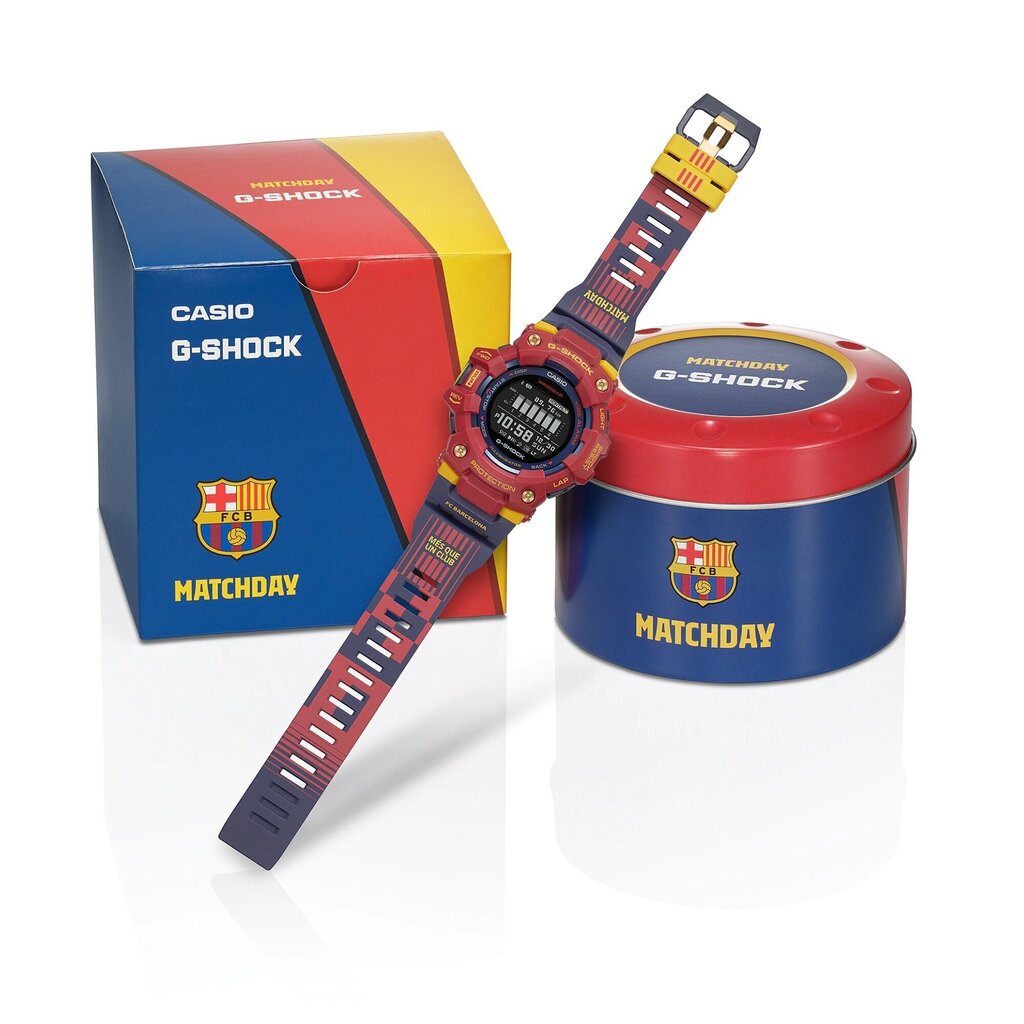 Vīriešu pulkstenis CASIO G-SHOCK G-SQUAD GBD-100BAR-4ER MATCHDAY INSIDE FC BARCELONA LIMITED EDITION cena un informācija | Vīriešu pulksteņi | 220.lv