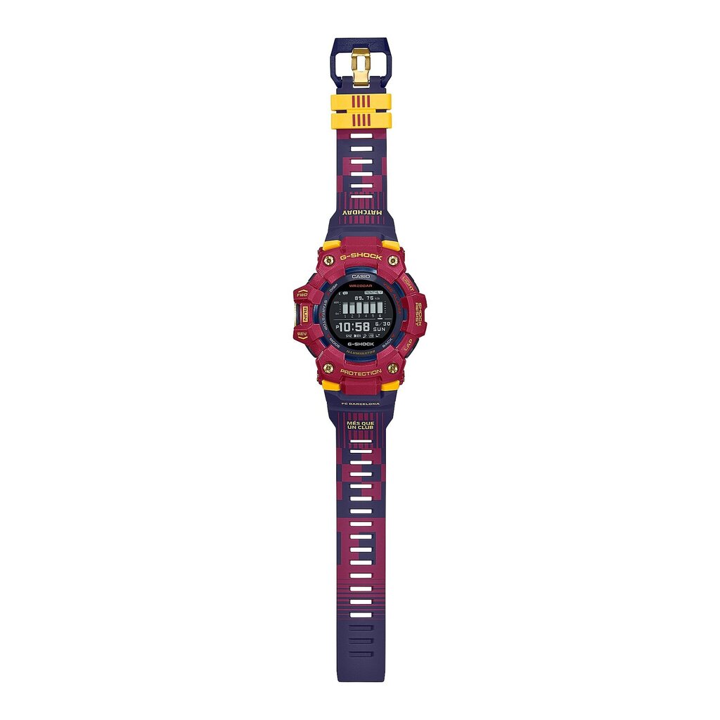 Vīriešu pulkstenis CASIO G-SHOCK G-SQUAD GBD-100BAR-4ER MATCHDAY INSIDE FC BARCELONA LIMITED EDITION cena un informācija | Vīriešu pulksteņi | 220.lv