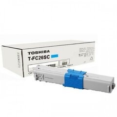 Toshiba Toner T-FC26SC6K Cyan (6B000000557), цена и информация | Картриджи для лазерных принтеров | 220.lv