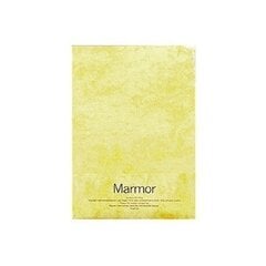 Бумага декоративная Marmor А4, 90 г, светло-желтая (100) 0710-207 цена и информация | Тетради и бумажные товары | 220.lv