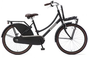 Bērnu velosipēds Popal Daily Dutch Basic, 24", melns cena un informācija | Velosipēdi | 220.lv