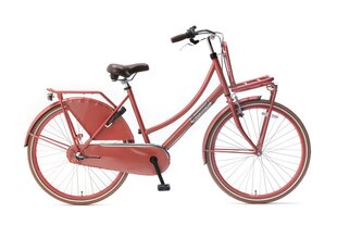 Велосипед для девочек Popal Daily Dutch Basic+ 26" 46 см, красный цена и информация | Велосипеды | 220.lv