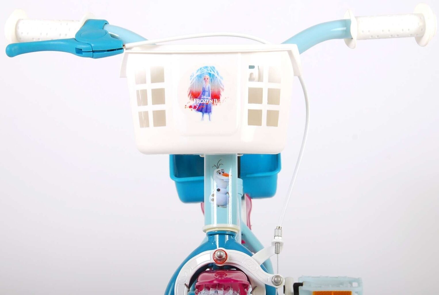 Bērnu velosipēds Disney Frozen 2, 12”, zils цена и информация | Velosipēdi | 220.lv