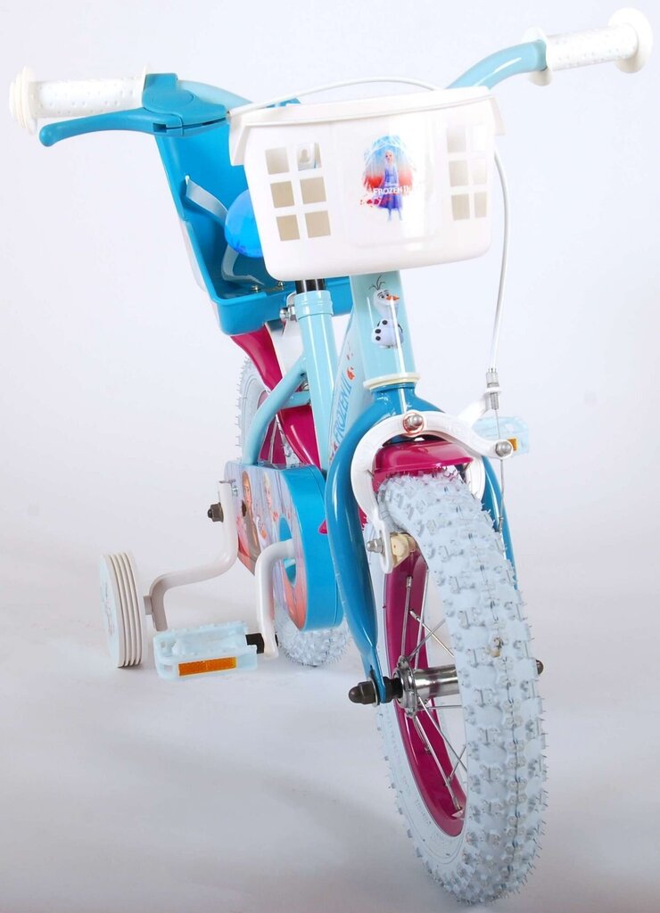 Bērnu velosipēds Disney Frozen 2, 12”, zils цена и информация | Velosipēdi | 220.lv
