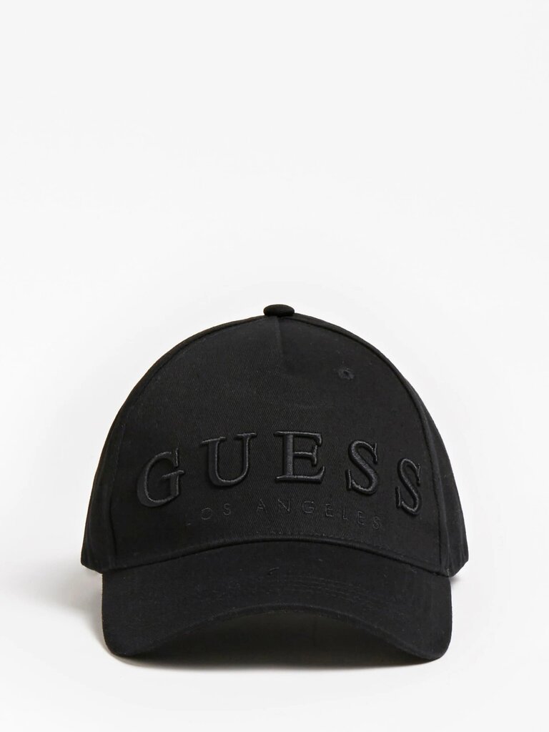 GUESS VĪRIEŠU CEPURĒTE AM8917 POL01*01, melns 7624302733782 cena un informācija | Vīriešu cepures, šalles, cimdi | 220.lv