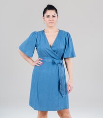 Vero Moda sieviešu kleita 10260995*01, sinine 5715215831176 цена и информация | Платья | 220.lv