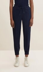 Женские брюки Tom Tailor 1030976*10668, тёмно-синие 4065308001599 цена и информация | Женские брюки  | 220.lv