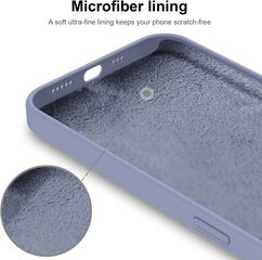 Силиконовый чехол SoundBerry для Apple iPhone 13 (real liquide silicone), space grey + защита из закаленного стекла Superior 5D цена и информация | Чехлы для телефонов | 220.lv