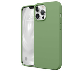 Силиконовый чехол SoundBerry для Apple iPhone 13 (real liquide silicone), space grey + защита из закаленного стекла Superior 5D цена и информация | Чехлы для телефонов | 220.lv