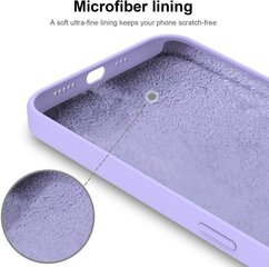 Силиконовый чехол SoundBerry для Apple iPhone 13 (real liquide silicone), space grey + защита из закаленного стекла Superior 5D цена и информация | Чехлы для телефонов | 220.lv