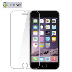 Augstas kvalitātes aizsargstikls X-One Pro HD Tempered Glass 9H priekš Apple iPhone 6 Plus glancēts cena un informācija | Ekrāna aizsargstikli | 220.lv