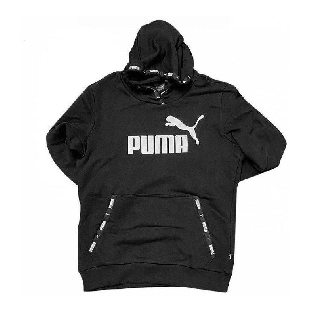 Vīriešu Sporta Krekls bez Kapuča Puma Power Melns S6438866 цена и информация | Sporta apģērbs sievietēm | 220.lv