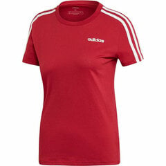 Sieviešu Krekls ar Īsām Piedurknēm Adidas Slim Tee Sarkans S6440660 cena un informācija | Sporta apģērbs sievietēm | 220.lv