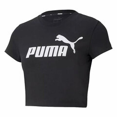 Sieviešu Krekls ar Īsām Piedurknēm Puma Essentials Melns S6441634 cena un informācija | Sporta apģērbs sievietēm | 220.lv