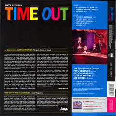 Виниловая пластинка The Dave Brubeck Quartet - Time Out, LP, Colored vinyl, 12" vinyl record цена и информация | Виниловые пластинки, CD, DVD | 220.lv
