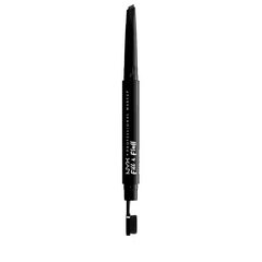 Uzacu zīmulis Nyx Fill & Fluff eyebrow pomade pencil brunette, 0.2 g cena un informācija | Acu ēnas, skropstu tušas, zīmuļi, serumi | 220.lv