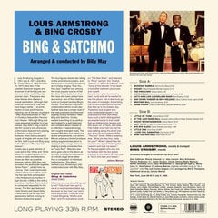 Louis Armstrong & Bing Crosby - Bing & Satchmo, LP, vinila plate, 12" vinyl record cena un informācija | Vinila plates, CD, DVD | 220.lv