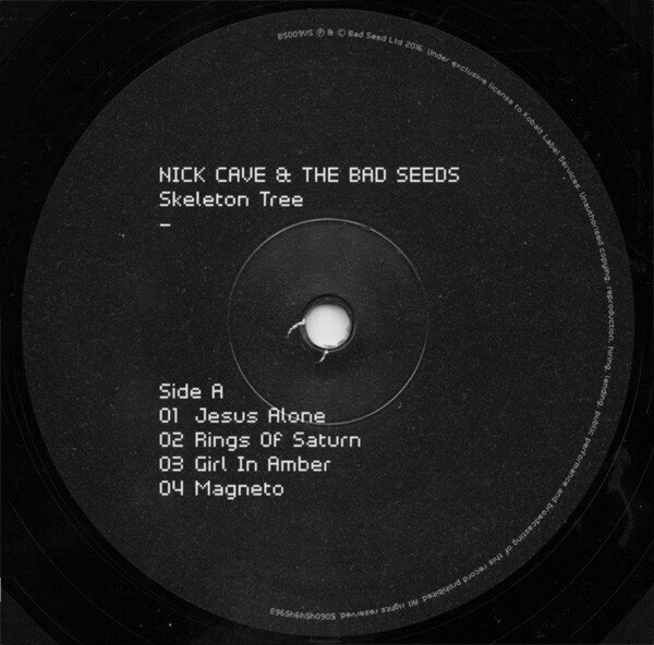 Виниловая Пластинка Nick Cave & The Bad Seeds - Skeleton Tree, LP.