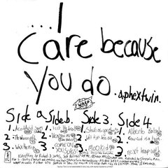 Aphex Twin - ...I Care Because You Do, 2LP, vinila plates, 12" vinyl record cena un informācija | Vinila plates, CD, DVD | 220.lv