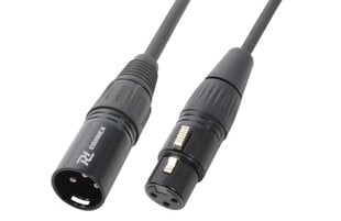 PD-ConnexCX35-6 XLR kabelis 6m melns cena un informācija | Kabeļi un vadi | 220.lv