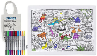 Настольный коврик для раскраски Динозавры цена и информация | Развивающие игрушки | 220.lv