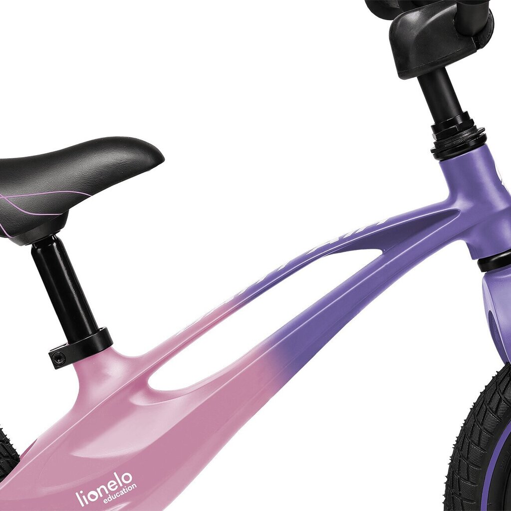 Balansa velosipēds Lionelo Bart Air, Pink Violet cena un informācija | Balansa velosipēdi | 220.lv