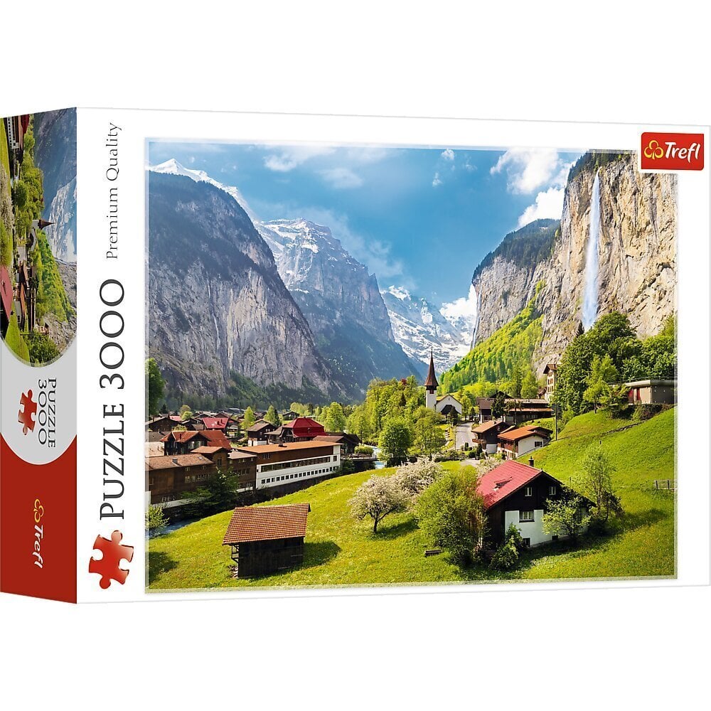 Puzle Trefl Premium Quality Šveice, 3000 d. cena un informācija | Puzles, 3D puzles | 220.lv