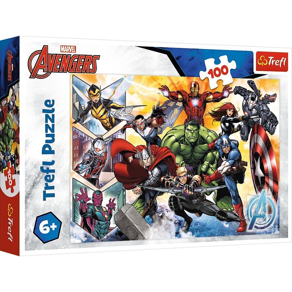 Puzle Trefl Atriebēji (Avengers), 100 d. cena un informācija | Puzles, 3D puzles | 220.lv