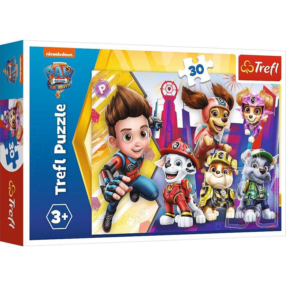 Pužļu komplekts Trefl Ķepu Patruļa (Paw Patrol), 30 d. cena un informācija | Puzles, 3D puzles | 220.lv