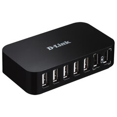 D-LINK DUB-H7 HUB USB 2.0 7-porti цена и информация | Адаптеры и USB разветвители | 220.lv