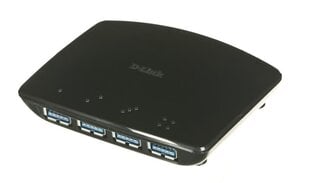 D-LINK DUB-1340 4-Port USB 3.0 Hub цена и информация | Адаптеры и USB разветвители | 220.lv