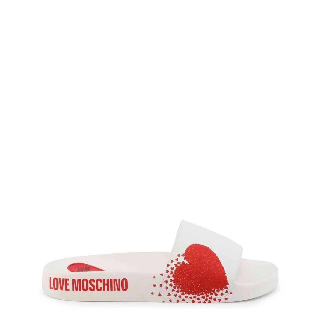 Iešļūcenes sievietēm Love Moschino - JA28012G1EI15 70240 JA28012G1EI15_100-EU 41 cena un informācija | Iešļūcenes, čības sievietēm | 220.lv