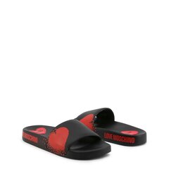 Iešļūcenes sievietēm Love Moschino - JA28012G1EI15 70241 JA28012G1EI15_000-EU 41 цена и информация | Шлепанцы, тапочки для женщин | 220.lv