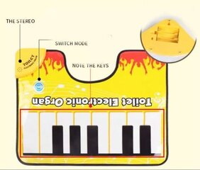 Интерактивный музыкальный коврик для ванной цена и информация | Развивающие игрушки | 220.lv