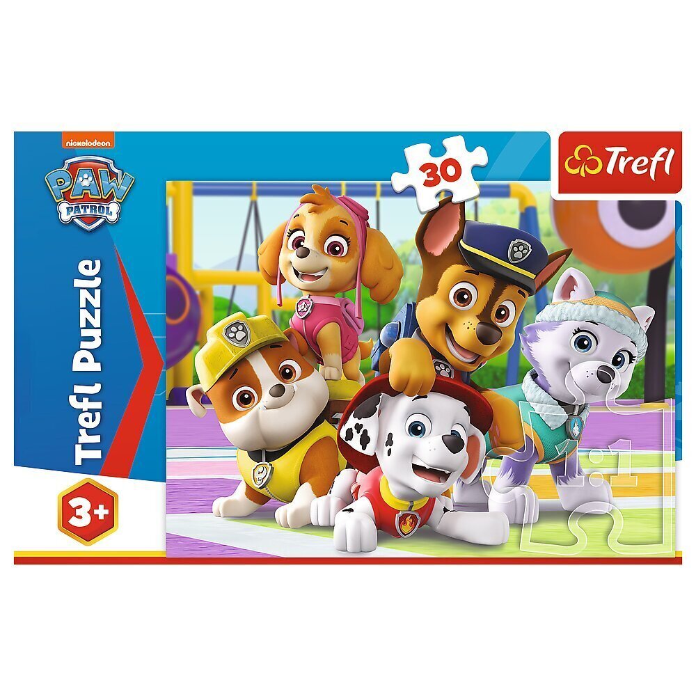 Pužļu komplekts Trefl Ķepu Patruļa (Paw Patrol), 30 d. cena un informācija | Puzles, 3D puzles | 220.lv