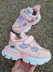 Meiteņu botes BESSKY, gaiši rozā. cena un informācija | Sporta apavi bērniem | 220.lv
