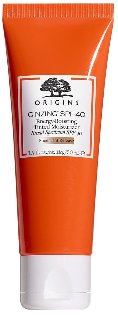 Mitrinošs sejas krēms Origins GinZing SPF40, 50 ml cena un informācija | Sejas krēmi | 220.lv