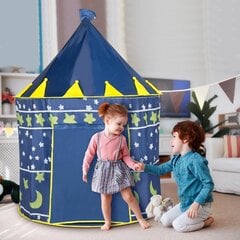 Bērnu telts-pils, zila cena un informācija | Bērnu rotaļu laukumi, mājiņas | 220.lv