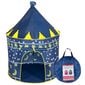 Bērnu telts-pils, zila цена и информация | Bērnu rotaļu laukumi, mājiņas | 220.lv