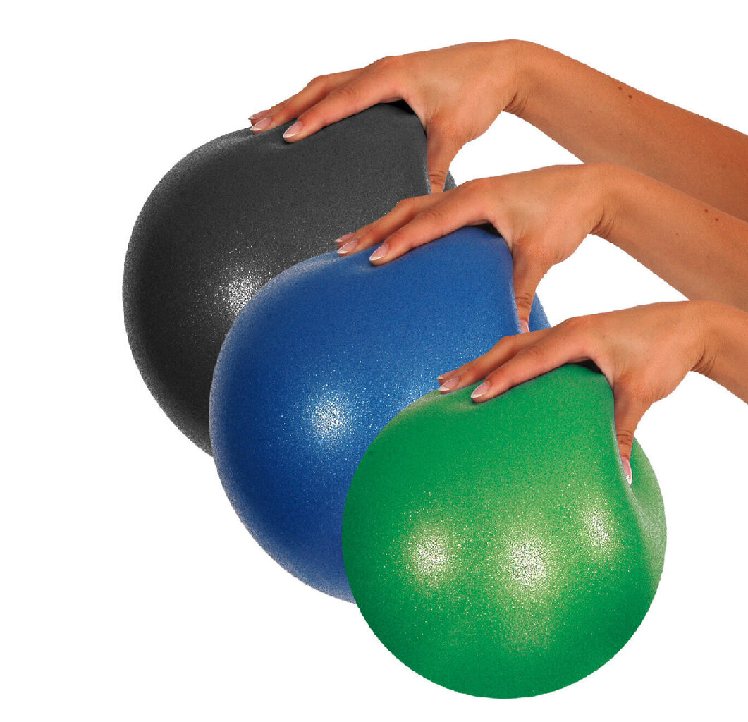 Pilates bumba Mambo Max Pilates Soft-Over-Ball, 18 cm, melna цена и информация | Vingrošanas bumbas | 220.lv