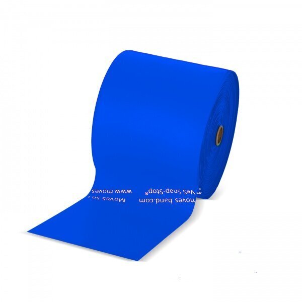 Pretestības gumija bez lateksa, 45,5 m, zila cena un informācija | Fitnesa gumijas, gredzeni | 220.lv