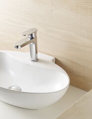 Bathco ovāla keramiskā izlietne NEW MALAGA 600x410x140mm cena un informācija | Izlietnes | 220.lv