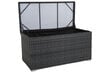 Dārza uzglabāšanas kaste Lorca, 163x82x82 cm, pelēka cena un informācija | Komposta kastes un āra konteineri | 220.lv