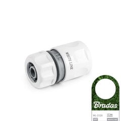 Ātrais šļūtenes savienojums 1/2" Bradas WHITE LINE STANDARD цена и информация | Оборудование для полива | 220.lv